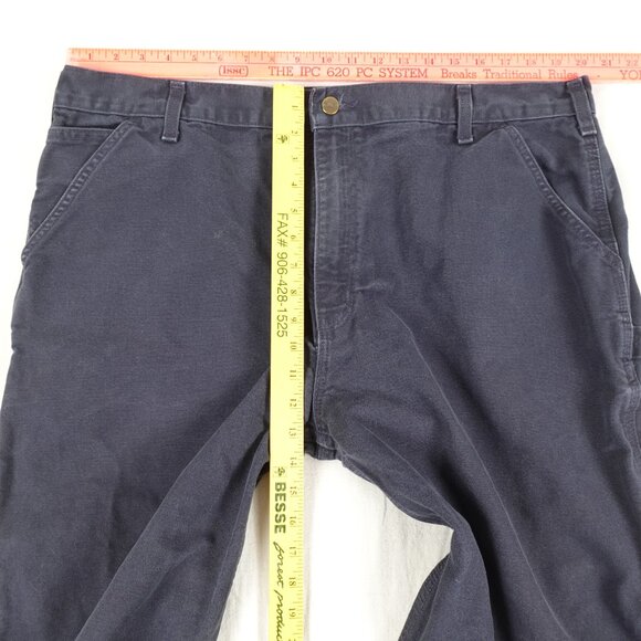 Carhartt Heavy Cotton Original Dungaree Pants Men's 41x30 Workwear - Picture 8 of 10
